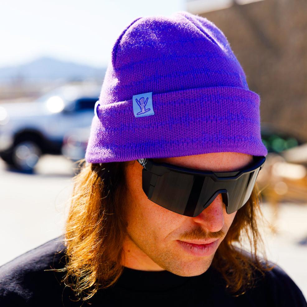 Barb Beanie (Purple) - Shreddy