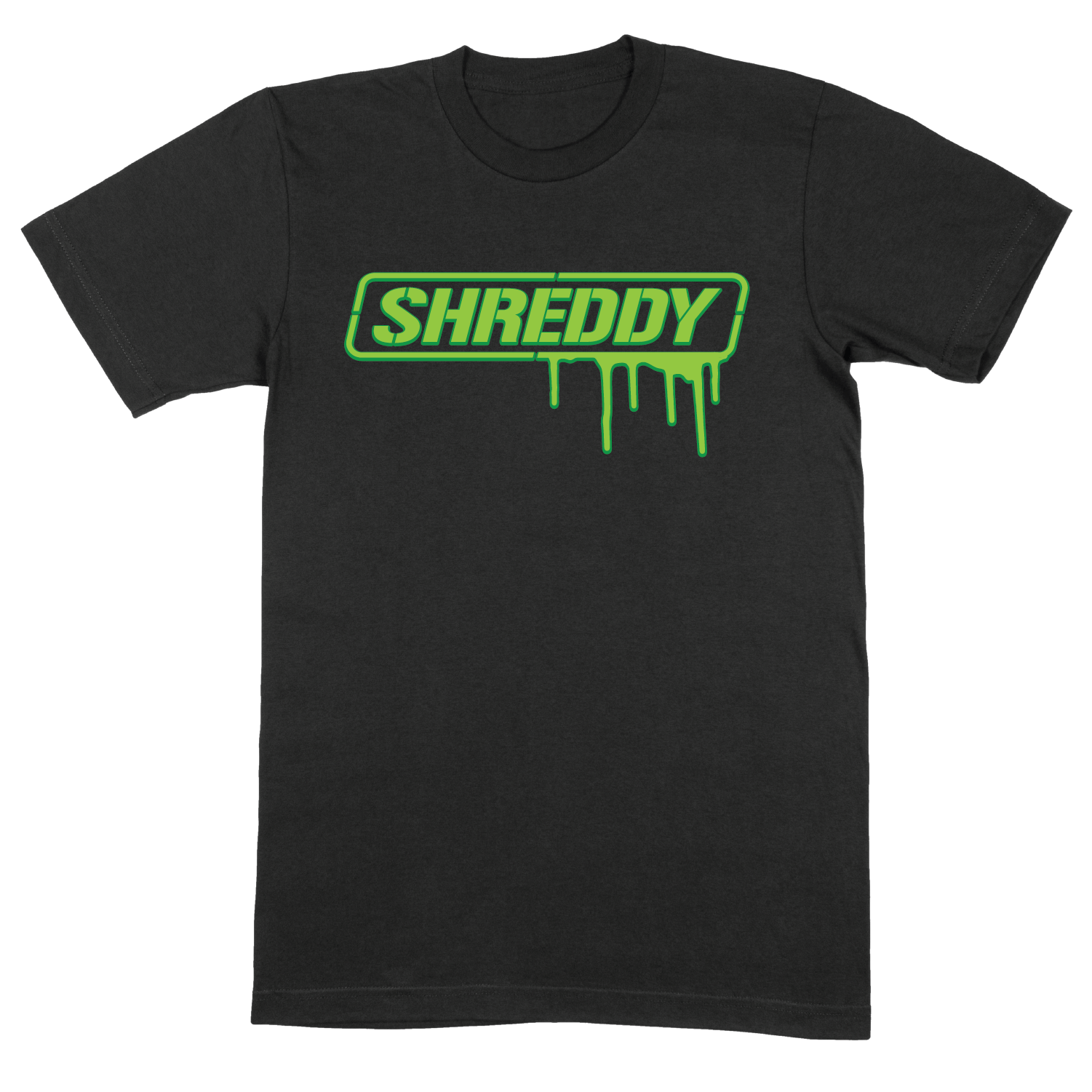 Box Drip Shirt Black (Youth) - Shreddy