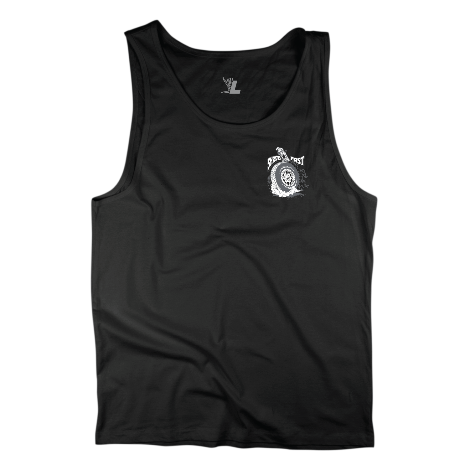 Burn Tank Black (Mens) - Shreddy