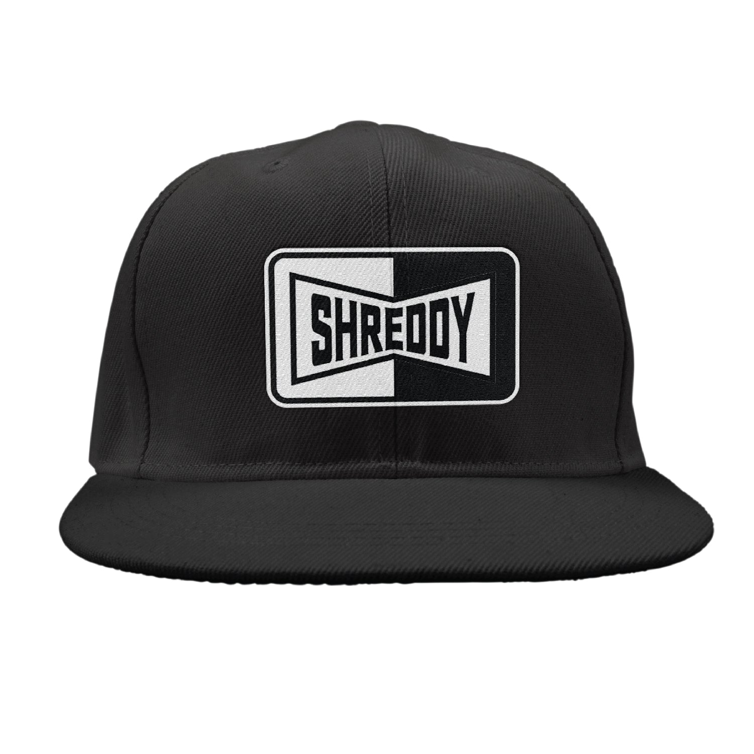 Checks Black Snapback - Shreddy