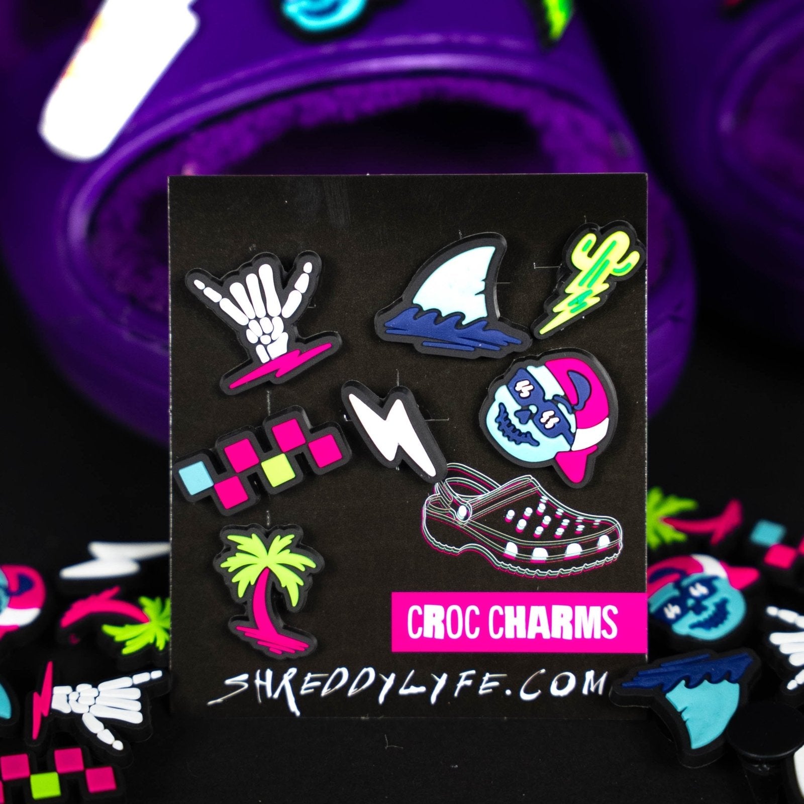 Croc Charms (7 - pack) - Shreddy