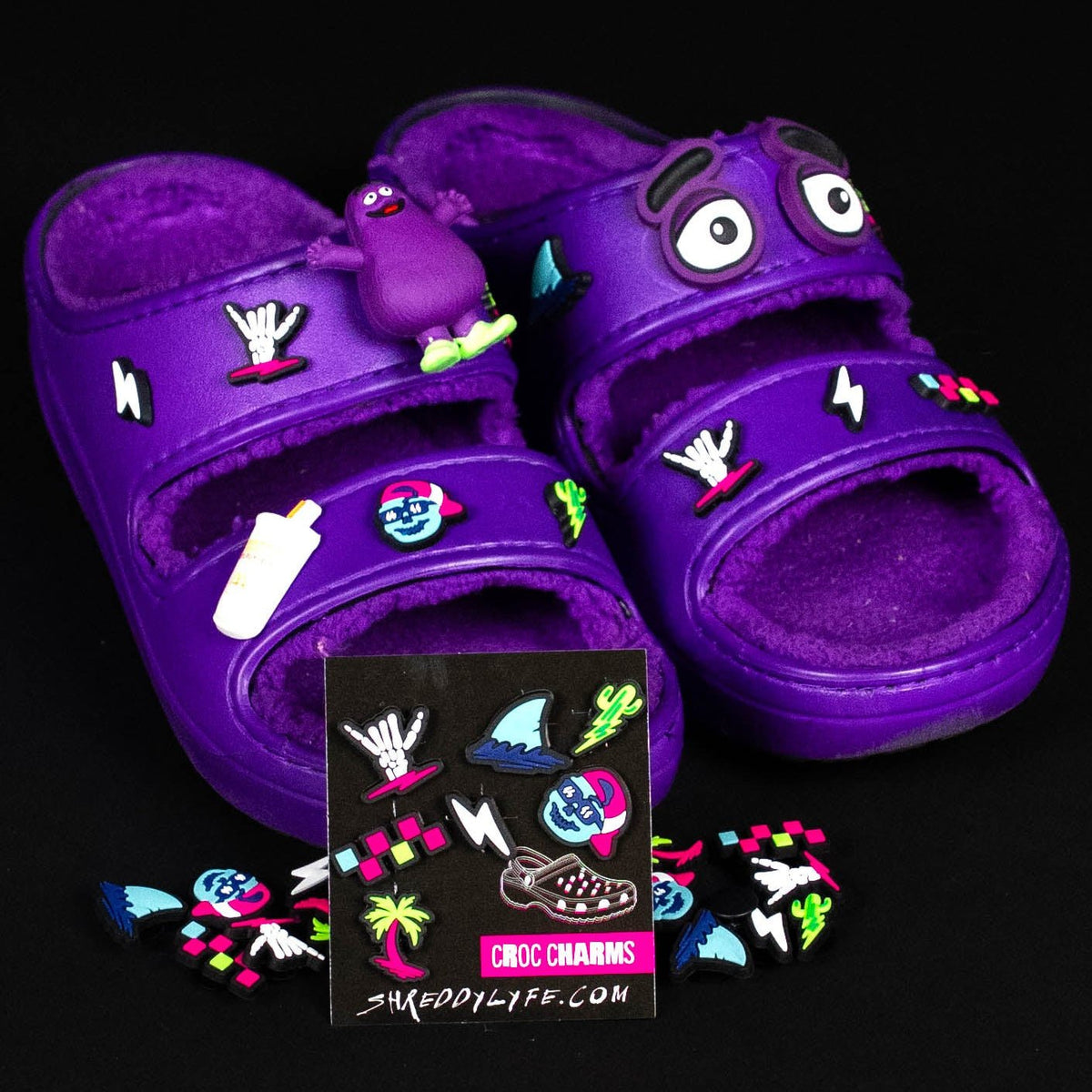 Custom Shreddy Croc Charms - Shreddy Style Accessory