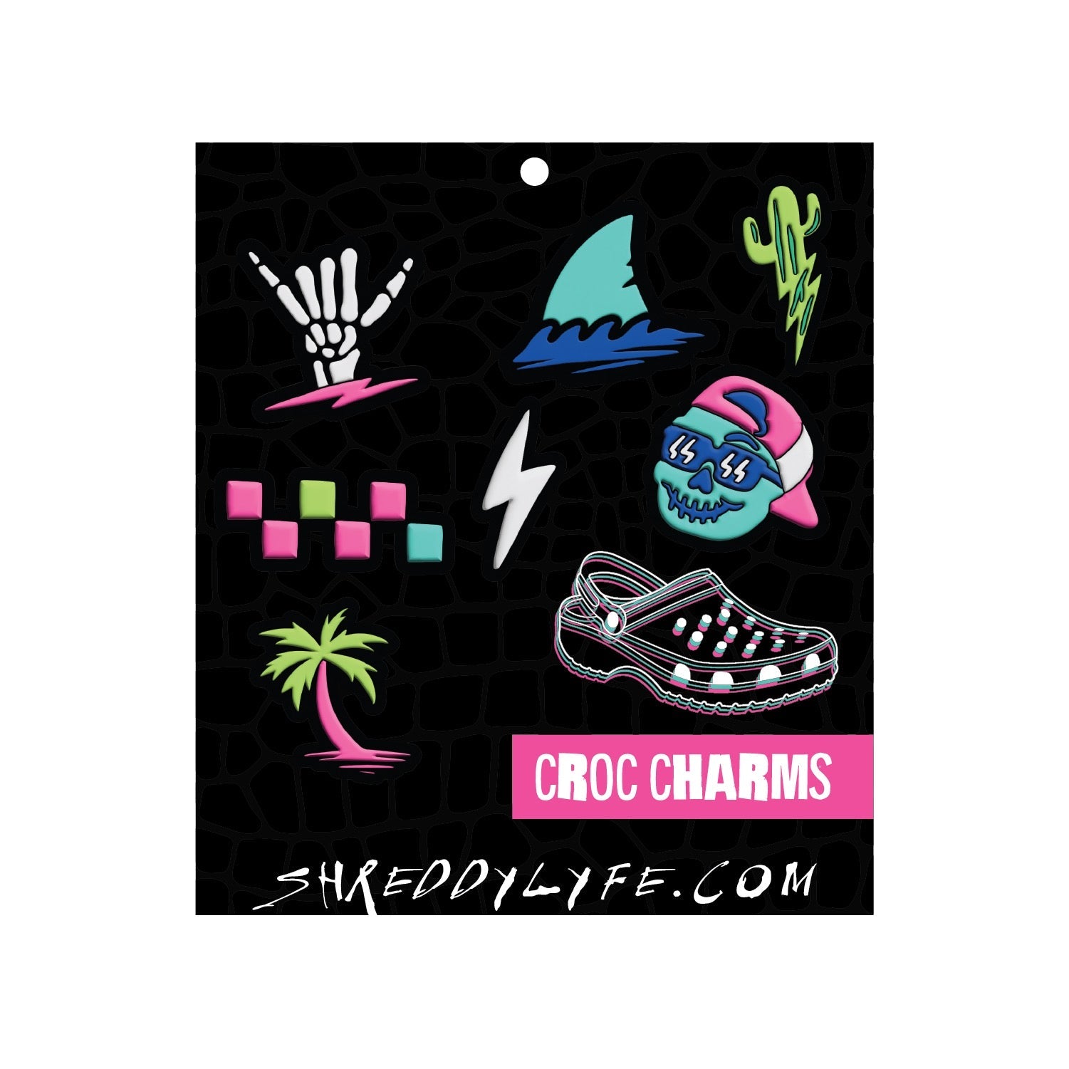 Croc Charms (7 - pack) - Shreddy