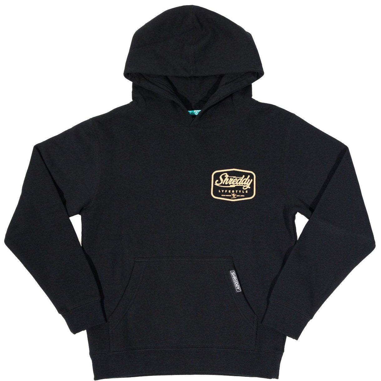 Diamond Hoodie Black (Youth) - Shreddy