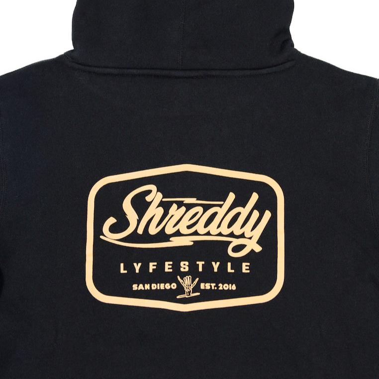 Diamond Hoodie Black (Youth) - Shreddy