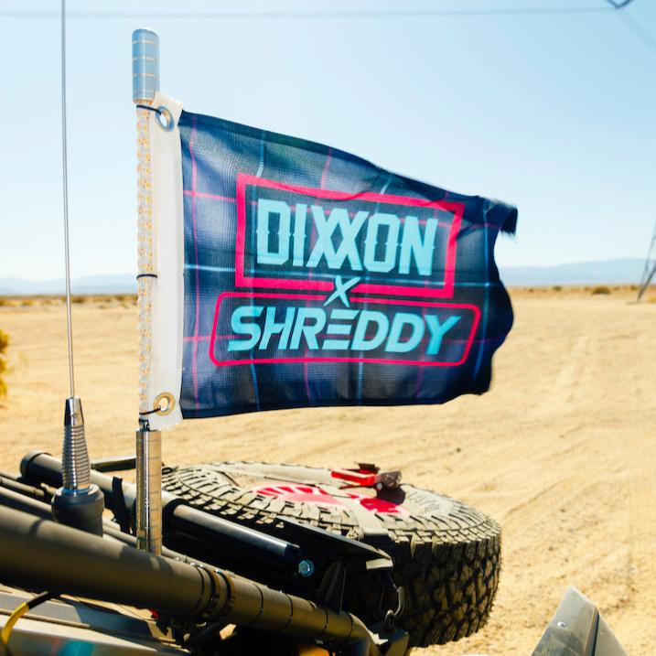 Dixxon x Shreddy V7 Flag (3 Sizes Available) - Shreddy