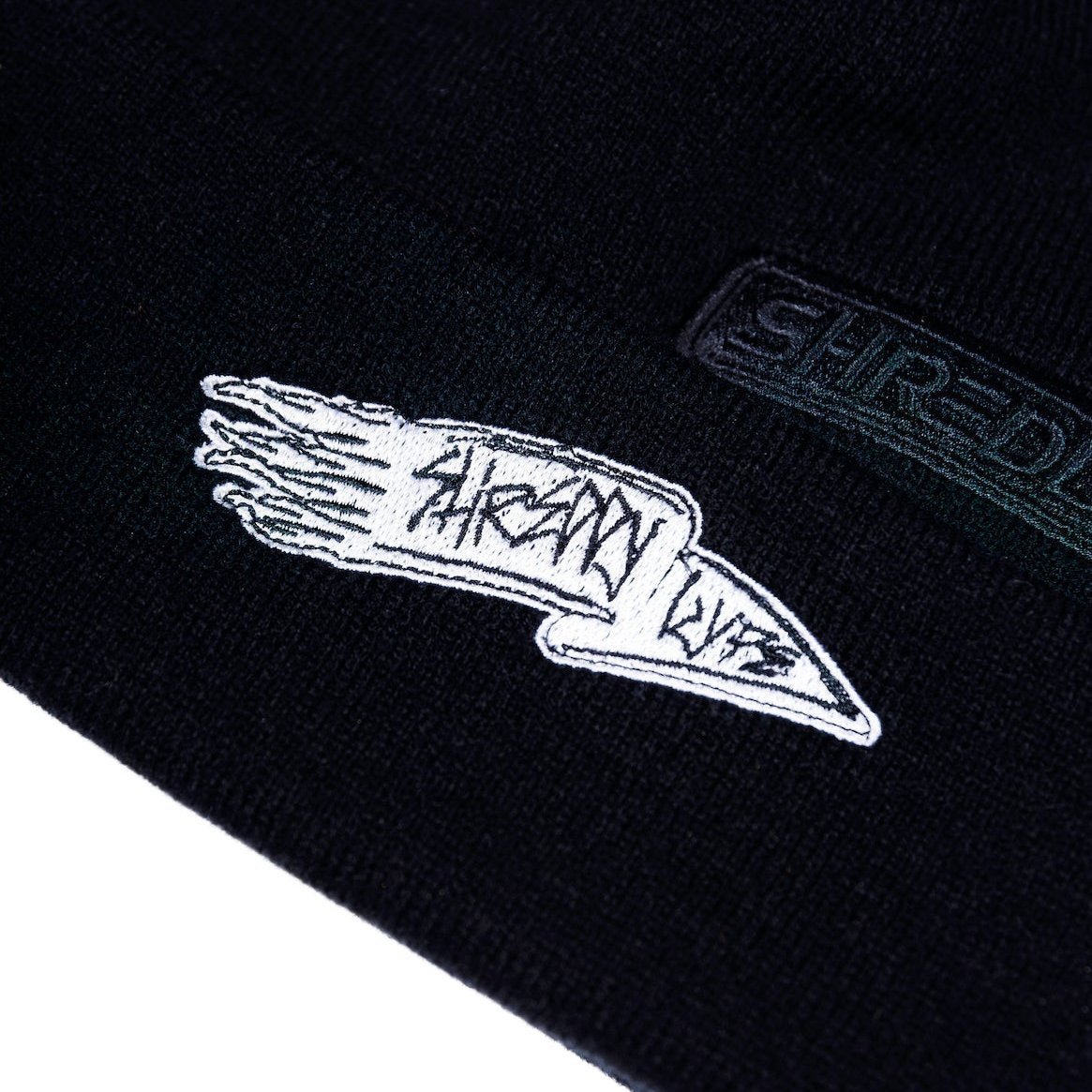 Flag Beanie (Black) - Shreddy