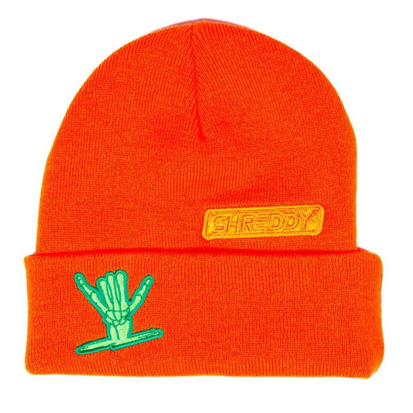 Icon Orange Beanie by Shreddy: Bold 🔥