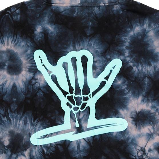 Icon Shaka Hoodie Tie Dye Black (Mens) - Shreddy
