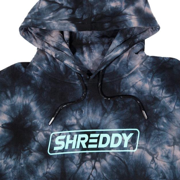 Icon Shaka Hoodie Tie Dye Black (Mens) - Shreddy