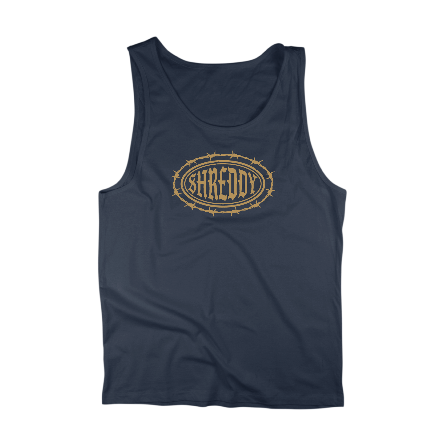 Kids Barb Tank (Navy) - Shreddy