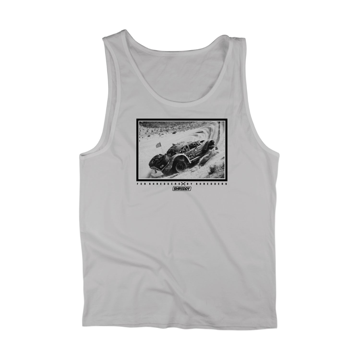 Kids Flow Tank (Grey) - Shreddy