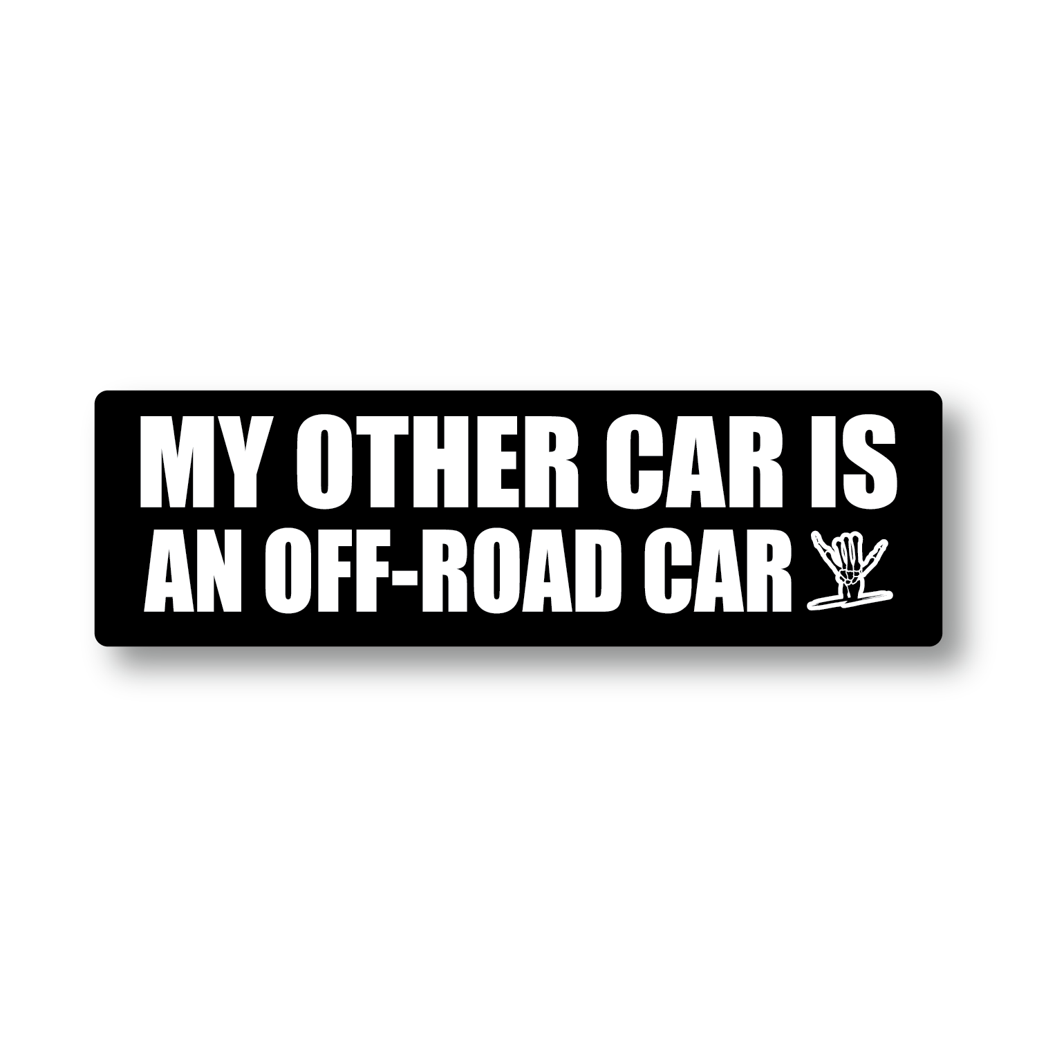 My Other Car Bumper Sticker - Shreddy