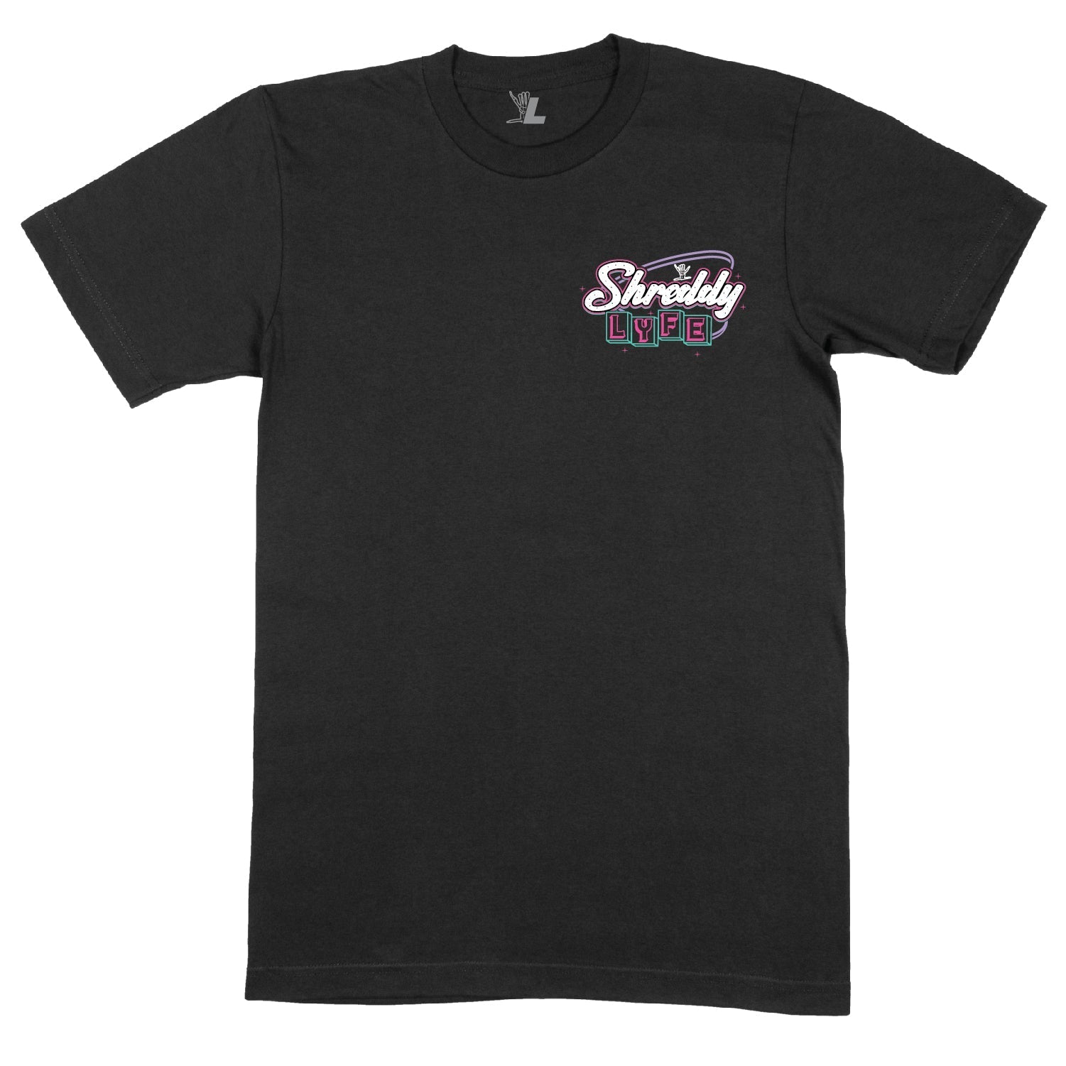 Neon Dreams Shirt Black (Youth) - Shreddy