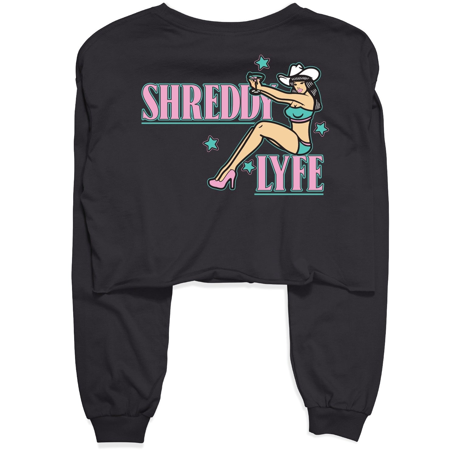Neon Girl Crop LS (Womens) - Shreddy