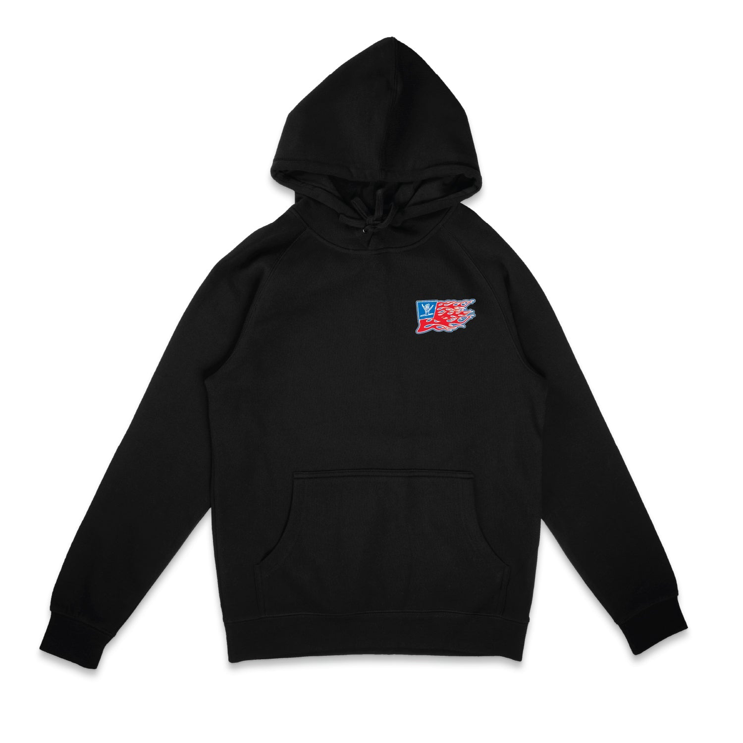 NEW 🔥 Flame Flag Hoodie (Mens) - Shreddy