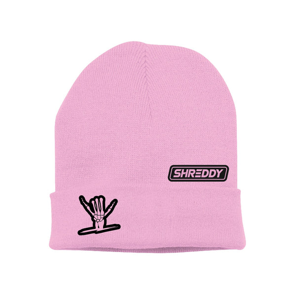Pink Icon Beanie by Shreddy: 🔥