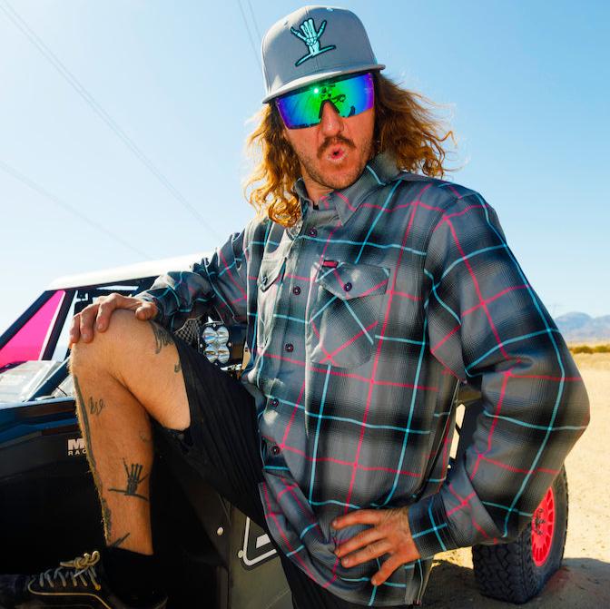 Shreddy Flannel x Dixxon V7 (MENS) - Shreddy