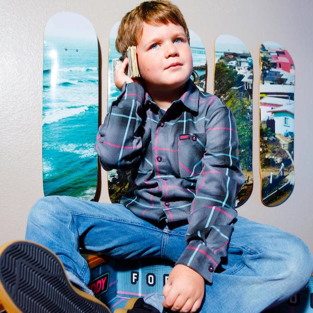 Shreddy Flannel x Dixxon V7 (YOUTH) - Shreddy