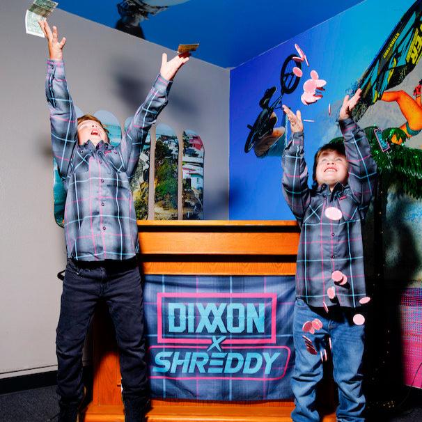 Shreddy Flannel x Dixxon V7 (YOUTH) - Shreddy