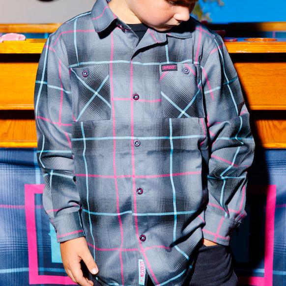 Shreddy Flannel x Dixxon V7 (YOUTH) - Shreddy