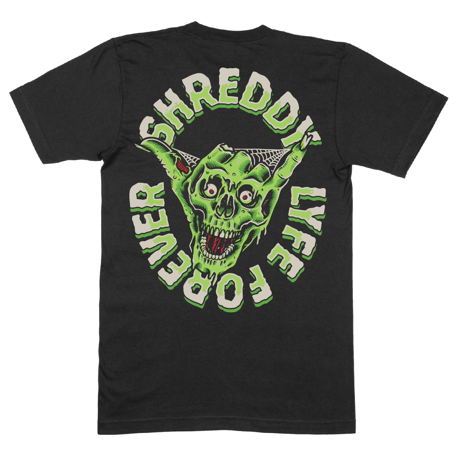 Spooky Hand Shirt Black (Mens) - Shreddy