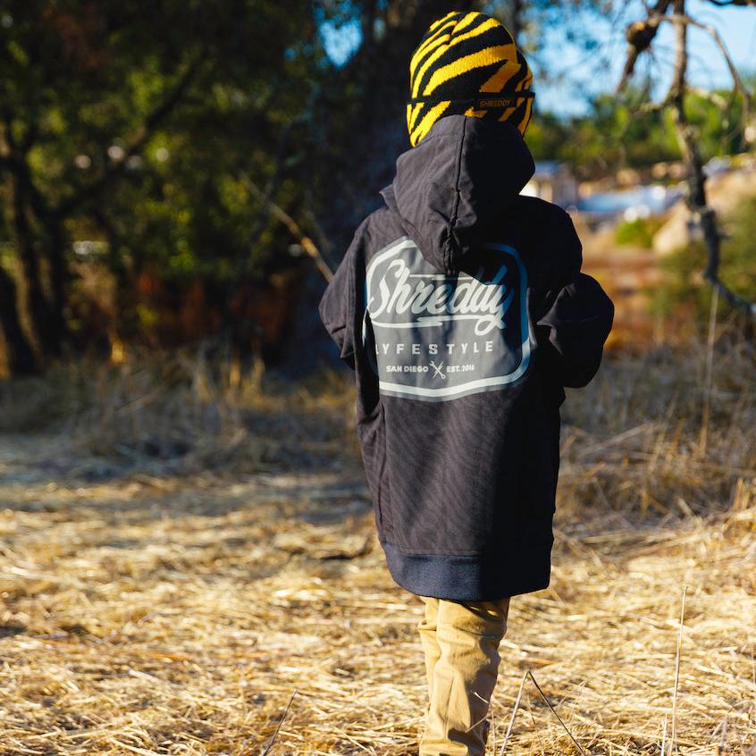 Team Jacket Black 2.0 (Youth) - Shreddy