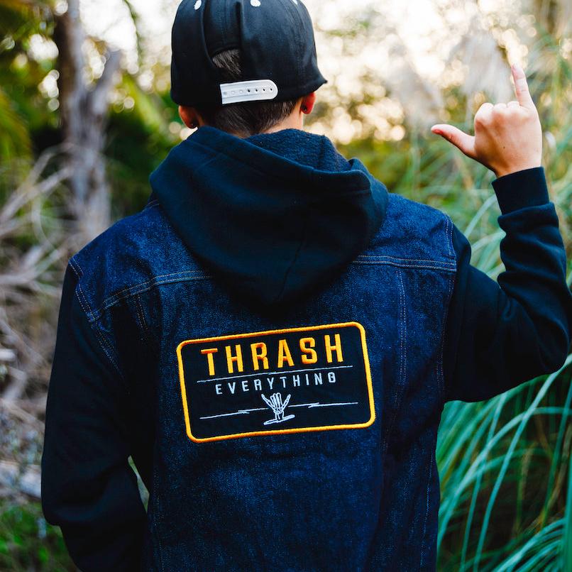 Thrash Jean Jacket (Youth) - Shreddy