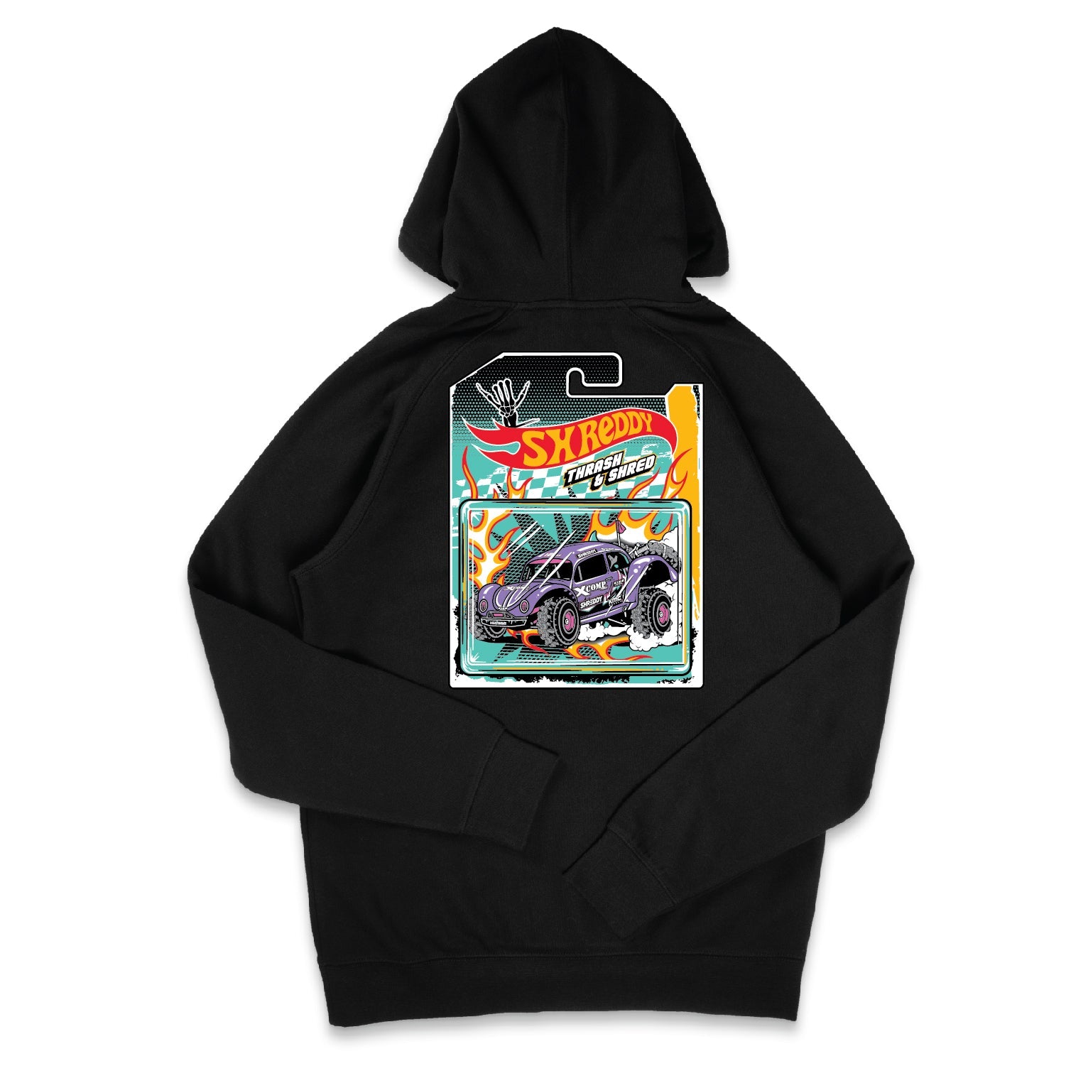 Toy Hoodie Black (Youth) - Shreddy