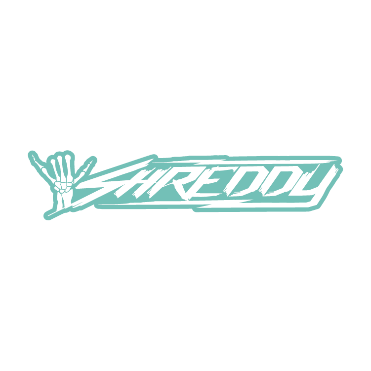 Banner Logo Window Sticker (Available in different colors) – Shreddy