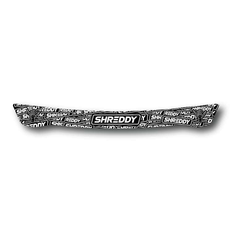 Black Box Visor Strip - Shreddy