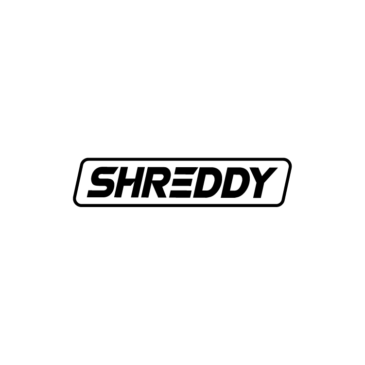 Box Logo Sticker 7'' (Available in different colors) - Shreddy