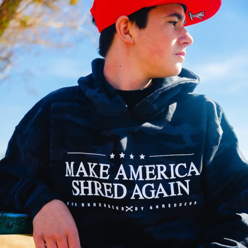 Cordless MASA Hoodie Black Camo (Mens) - Shreddy