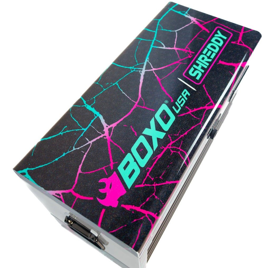 CRACKED ShreddyBox 26" 5-Drawer BOX ONLY - Shreddy