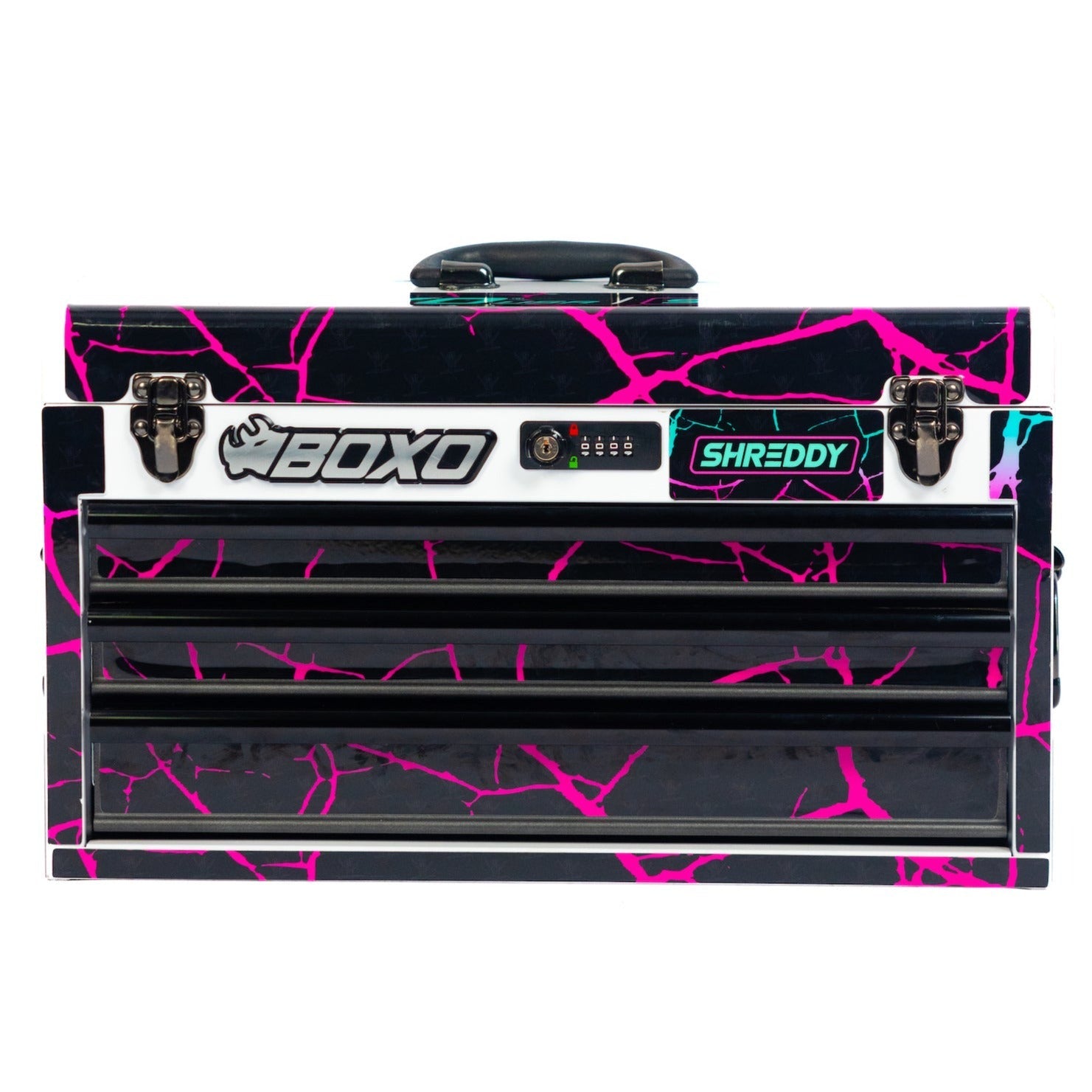 CRACKED ShreddyBox 3-Drawer Hand Carry BOX ONLY - Shreddy