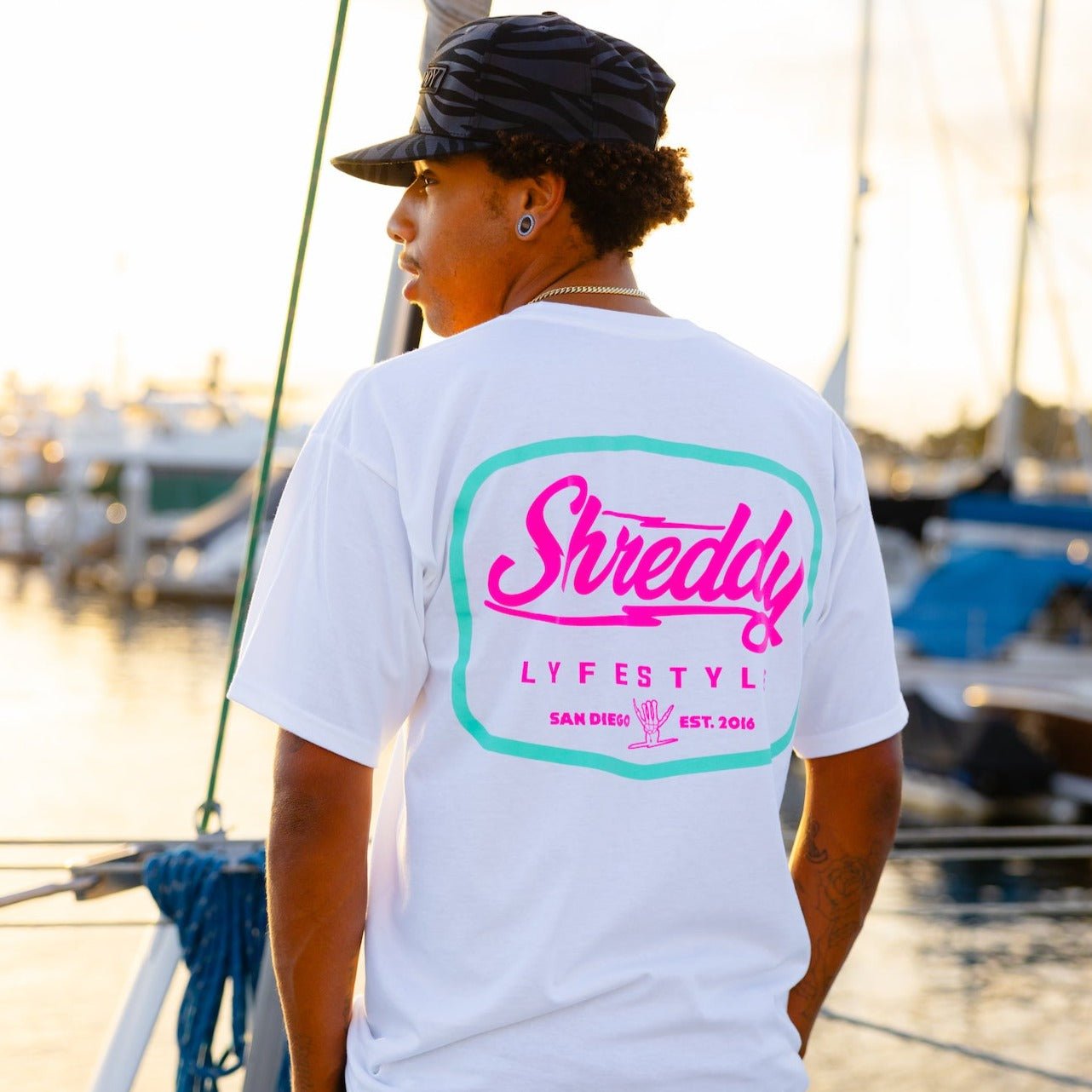 Diamond Pink Shirt (Mens) - Shreddy