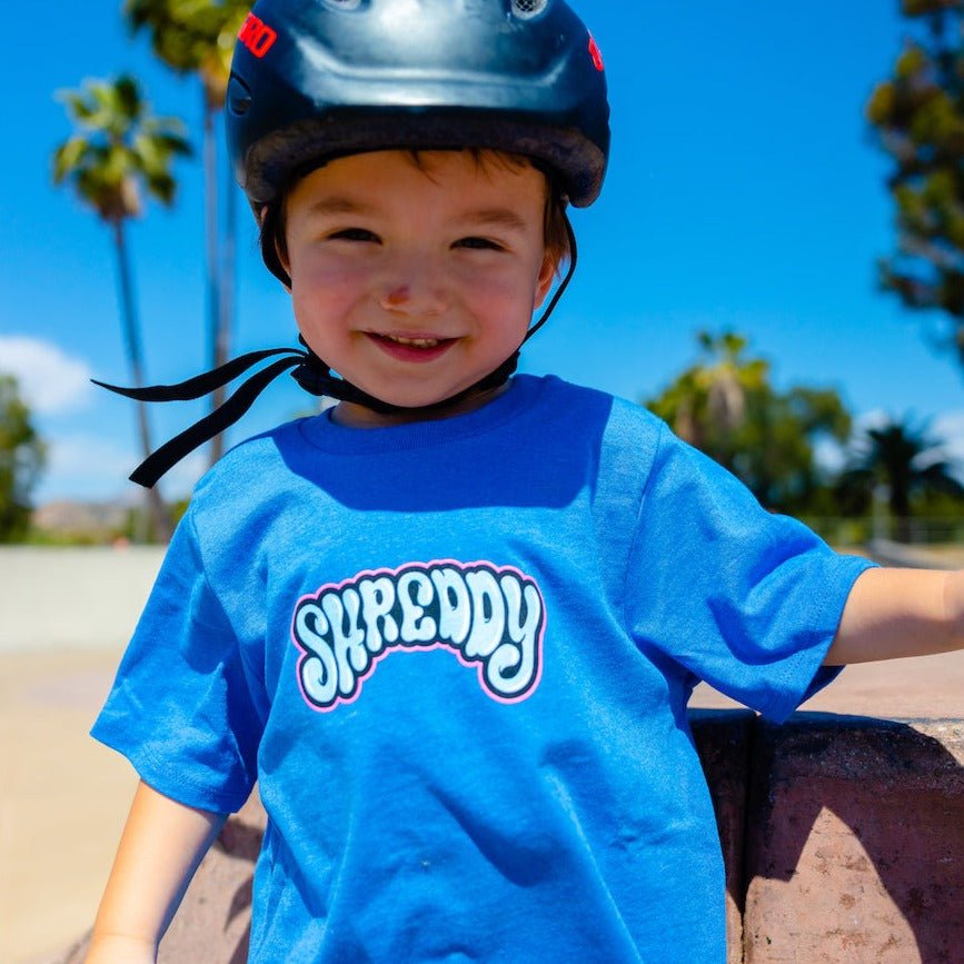 Gum Shirt Heather Blue (Youth) - Shreddy