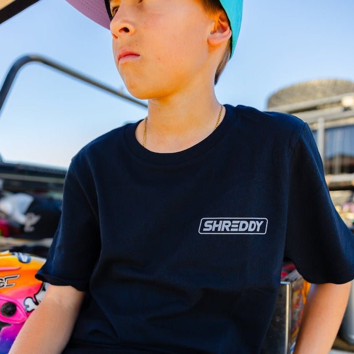 Icon Shaka Shirt Black (Youth) - Shreddy