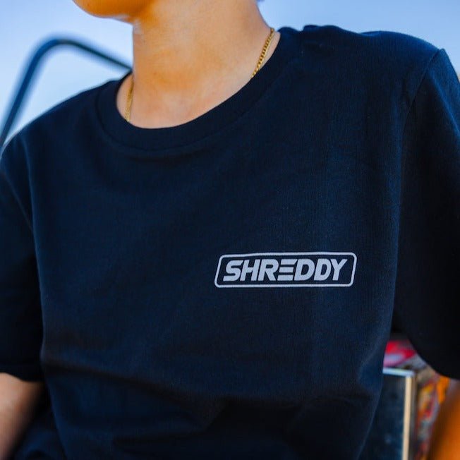 Icon Shaka Shirt Black (Youth) - Shreddy