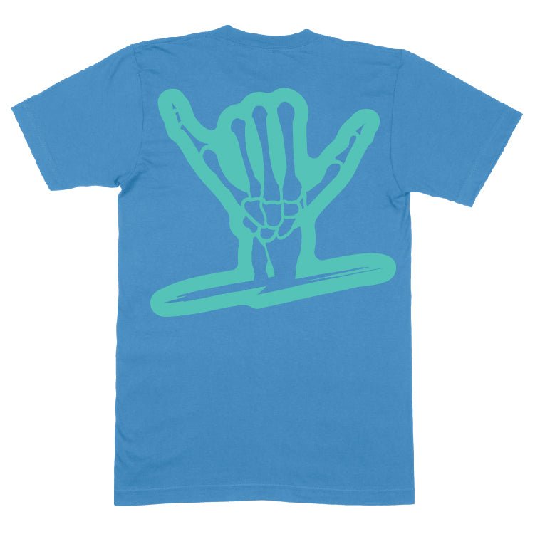 Icon Shaka Shirt w Teal Ink (Youth) - Shreddy
