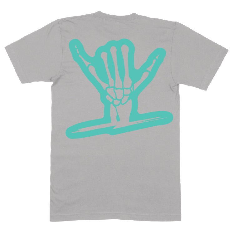 Icon Shaka Shirt w Teal Ink (Youth) - Shreddy