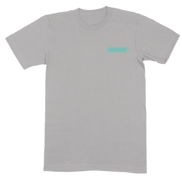 Icon Shaka Shirt w Teal Ink (Youth) - Shreddy