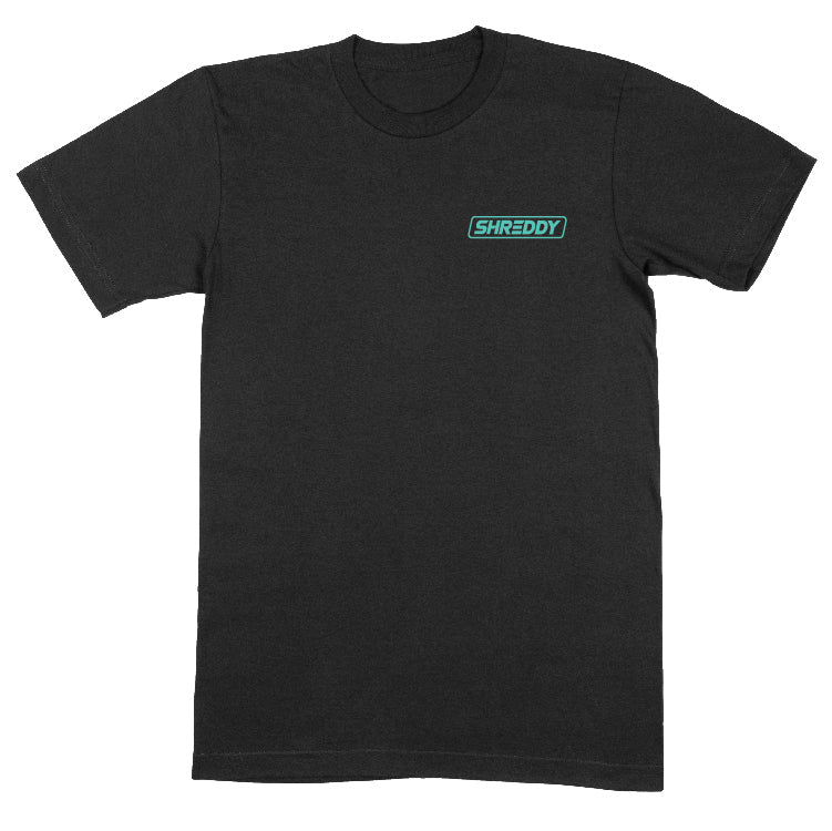 Icon Shaka Shirt w Teal Ink (Youth) - Shreddy