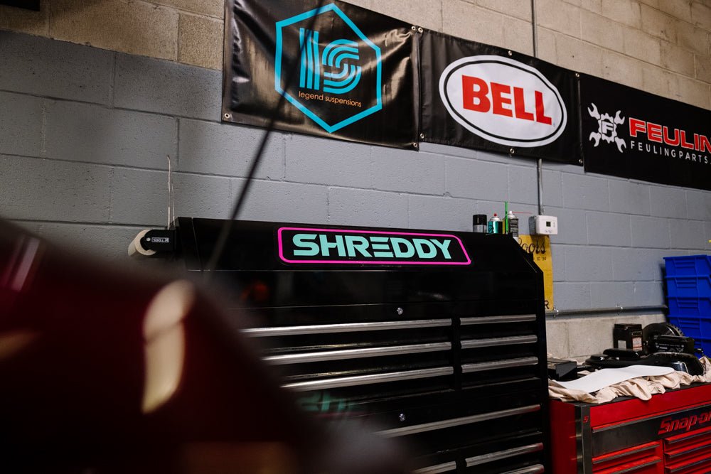 Mini Box Logo 7" Sticker - Shreddy