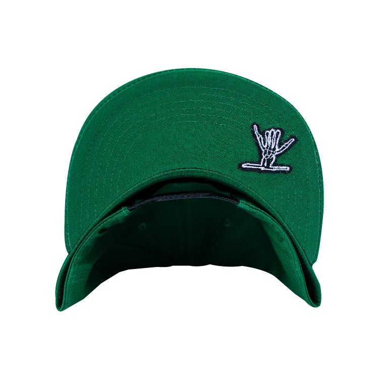 Staple Green Snapback - Shreddy