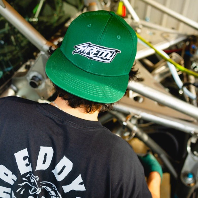 Staple Green Snapback - Shreddy
