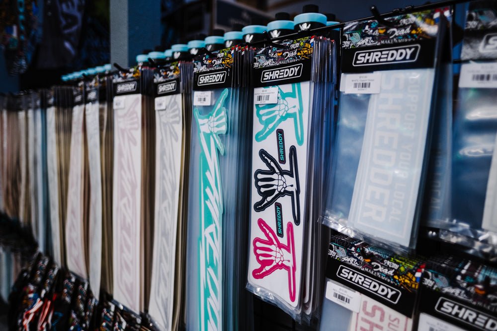 Support Window Sticker (Available in different colors) - Shreddy