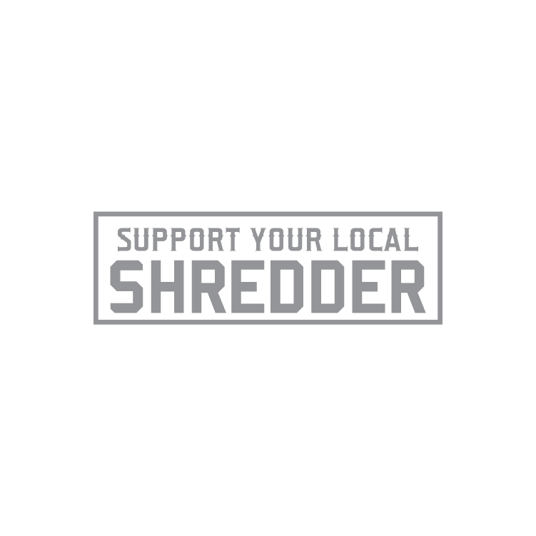 Support Window Sticker (Available in different colors) - Shreddy