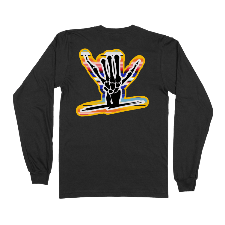 Viva La Shred Long Sleeve Black (Mens) - Shreddy